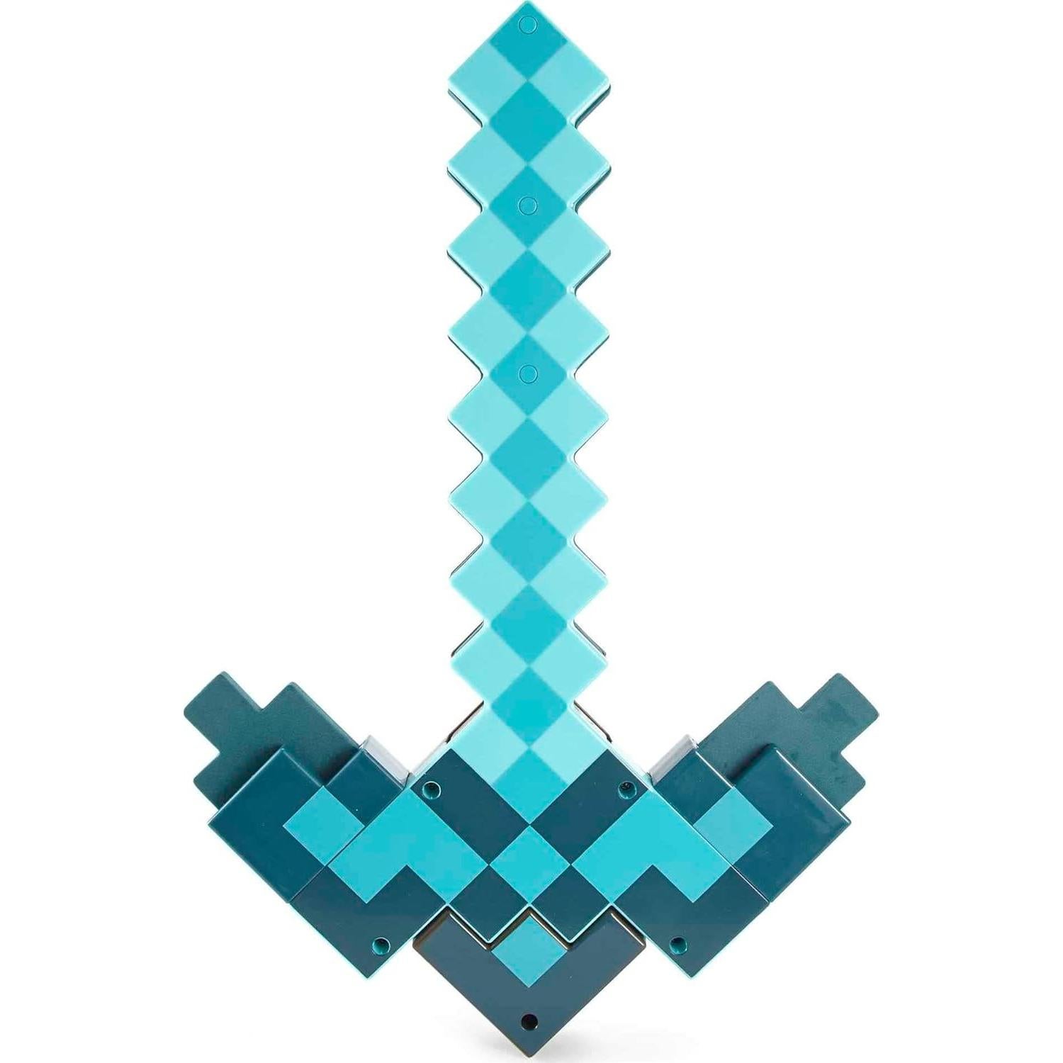 Juego de Espada y Pico Mattel Minecraft 2 en 1 para Niños