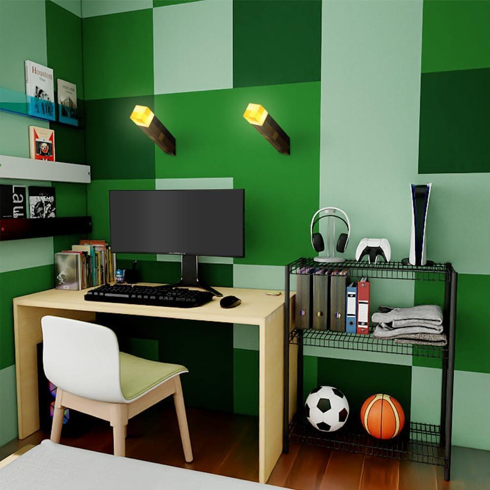 Antorcha de Pared Iluminada Vatitont - Luz LED Recargable USB