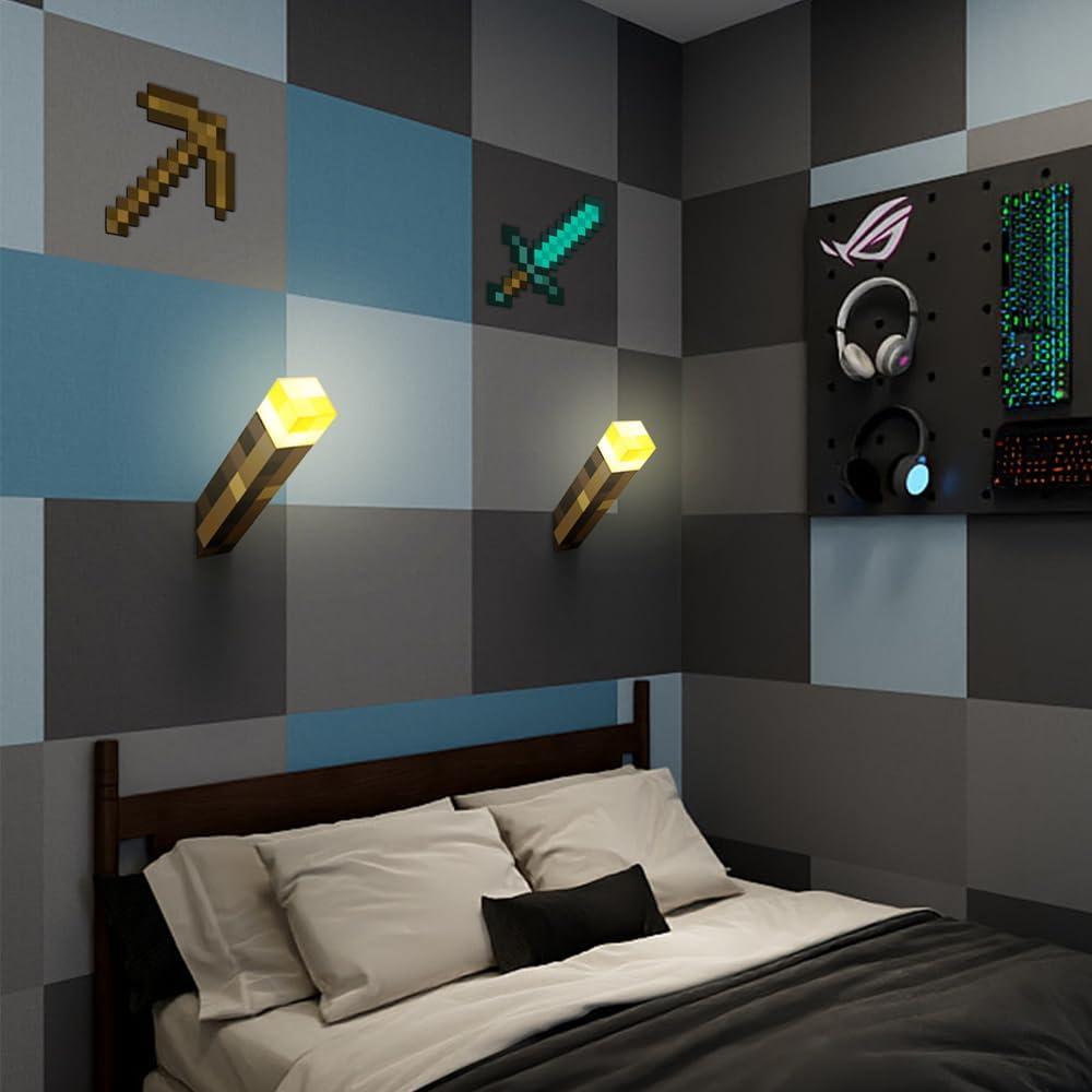Antorcha de Pared Iluminada Vatitont - Luz LED Recargable USB