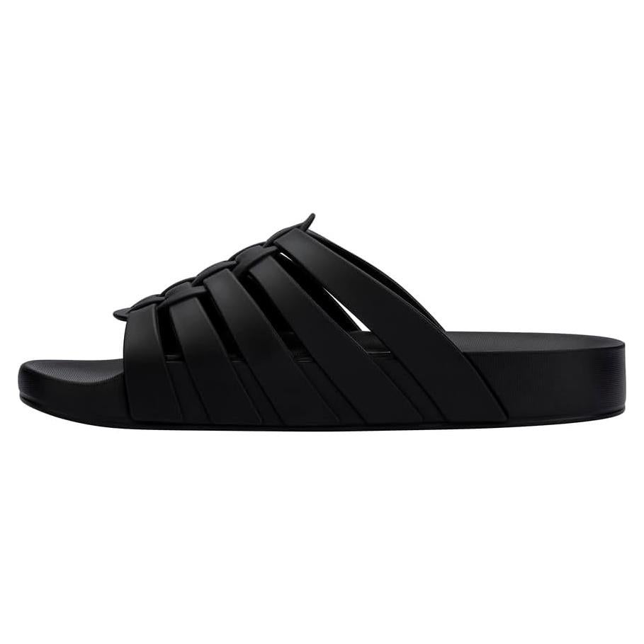 Sandalias Melissa Possession Slide Mujeres Negro 27x11x8cm