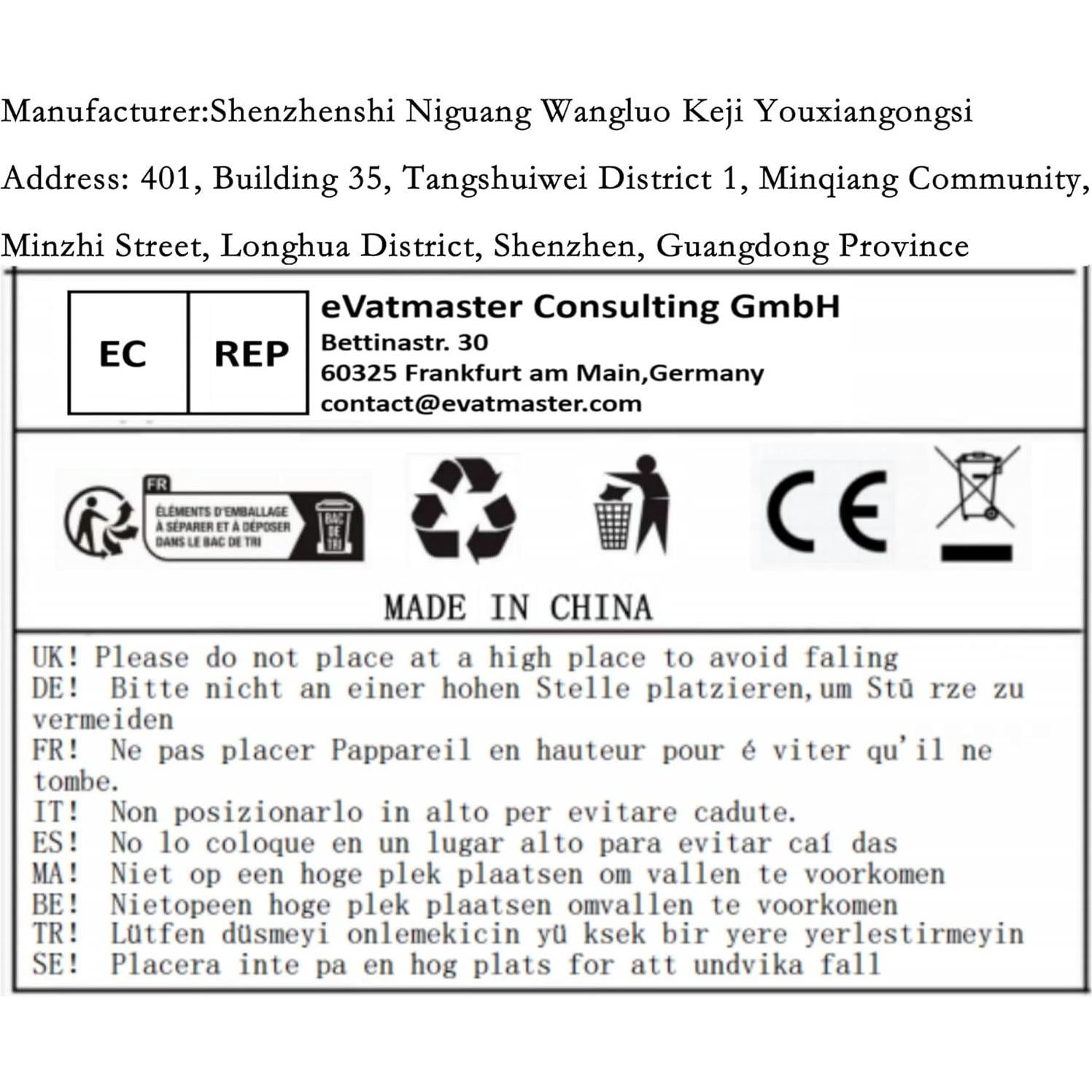 Lámpara de antorcha LED Neioaas recargable USB 27.94 cm