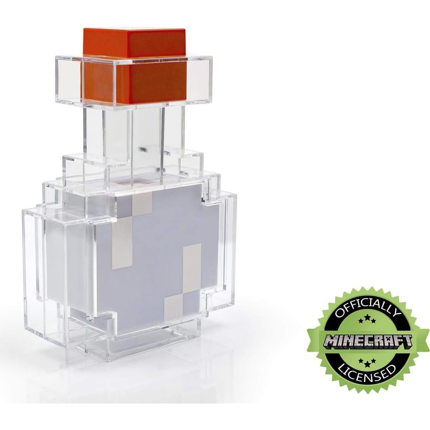 Lámpara de Escritorio LED Minecraft Botella de Poción 17.8 cm