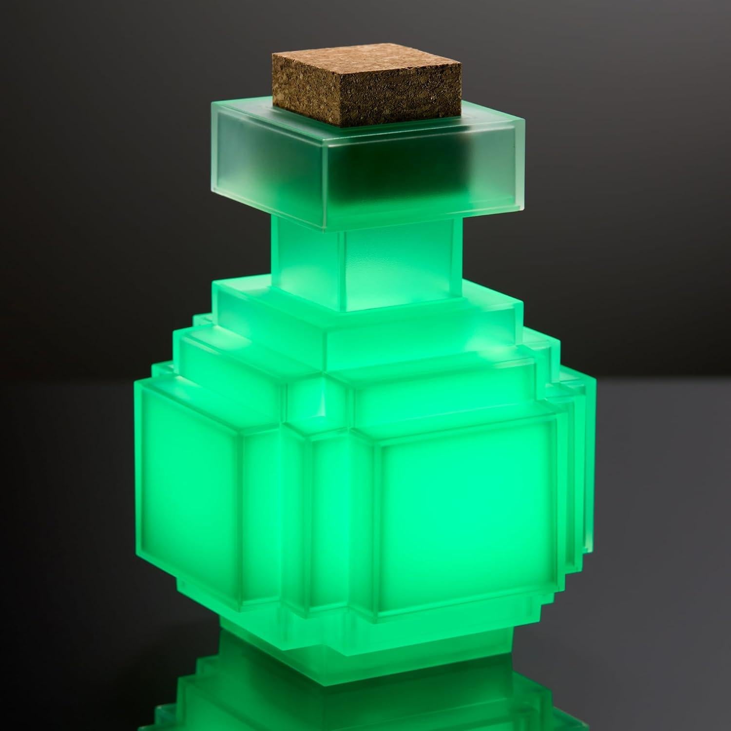 Botella de Poción LED Cambiante de Color Minecraft 16.5 cm