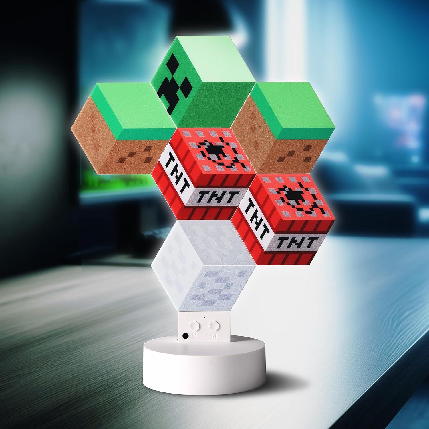 Luces de Pared Inteligentes Minecraft - 6 Paneles RGB USB