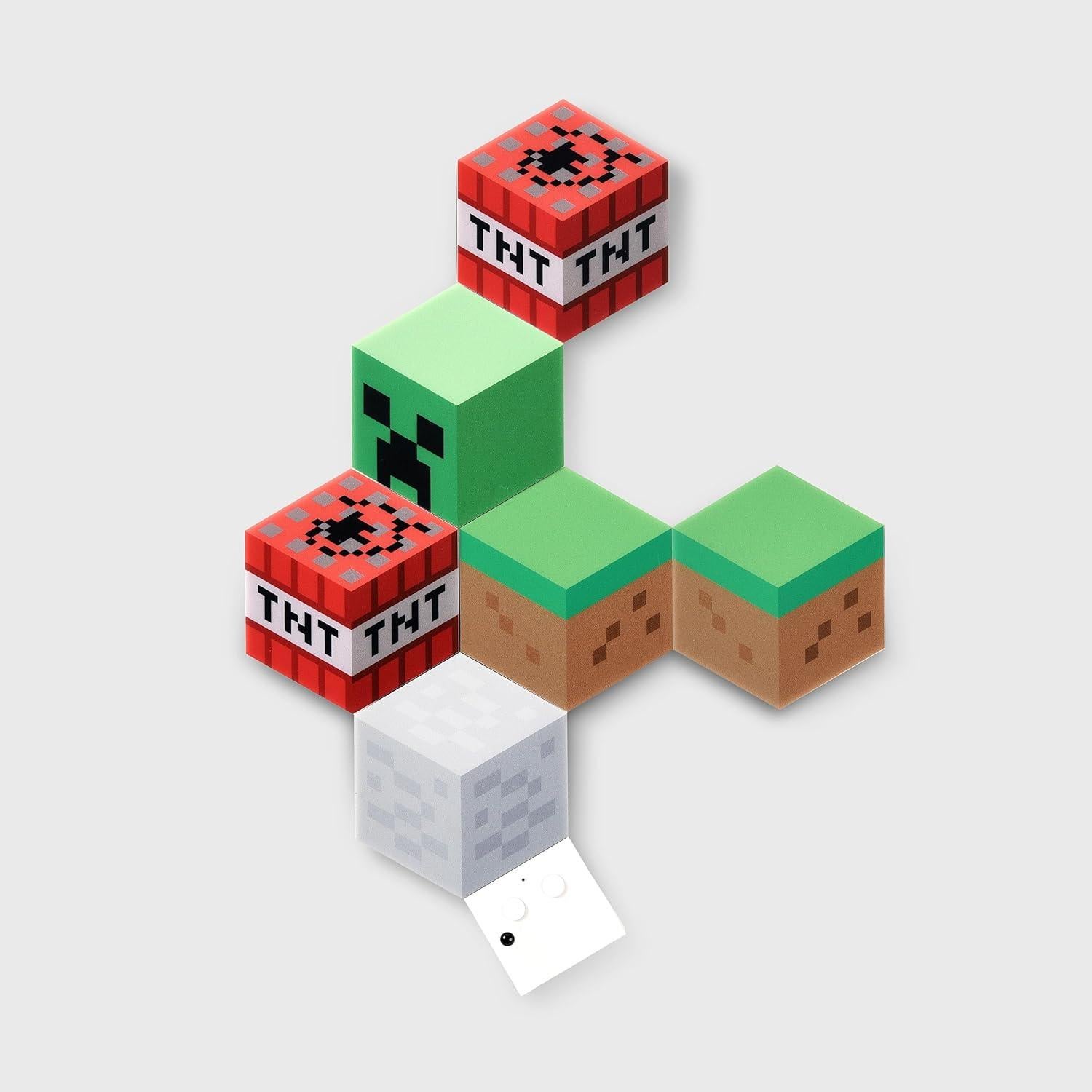 Luces de Pared Inteligentes Minecraft - 6 Paneles RGB USB