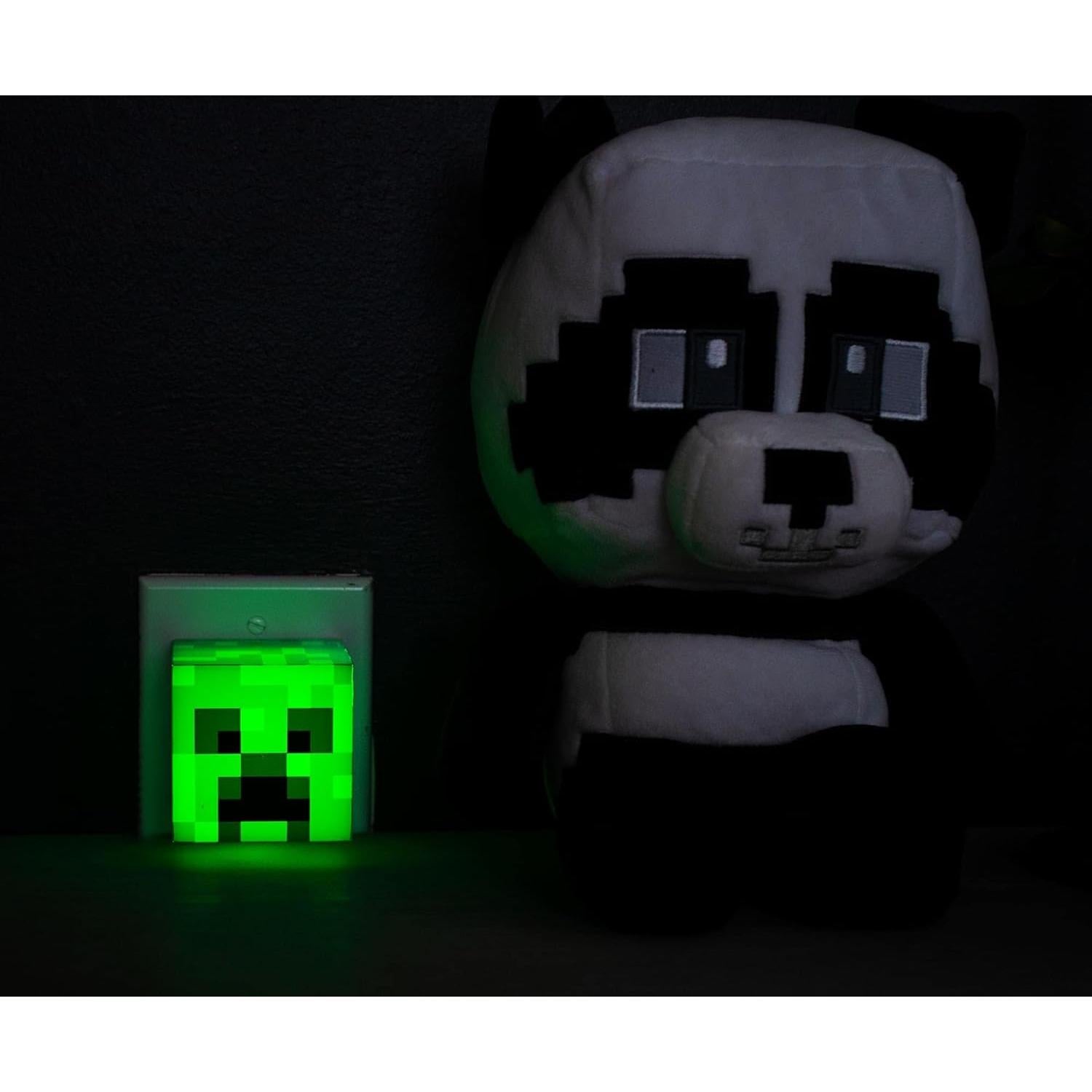 Luz Nocturna Creeper Minecraft LED con Sensor Automático 18cm