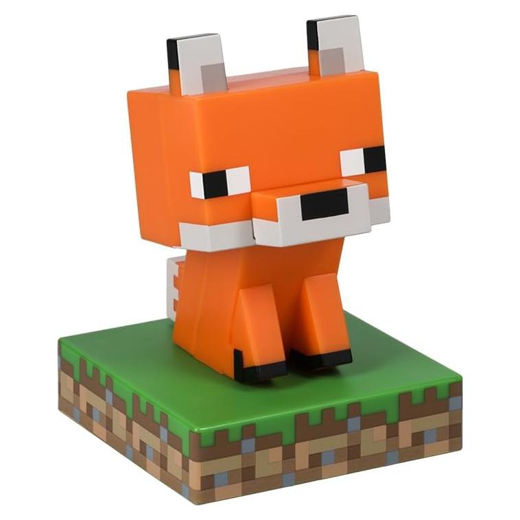 Luz de Escritorio Zorro Minecraft Paladone 11cm LED