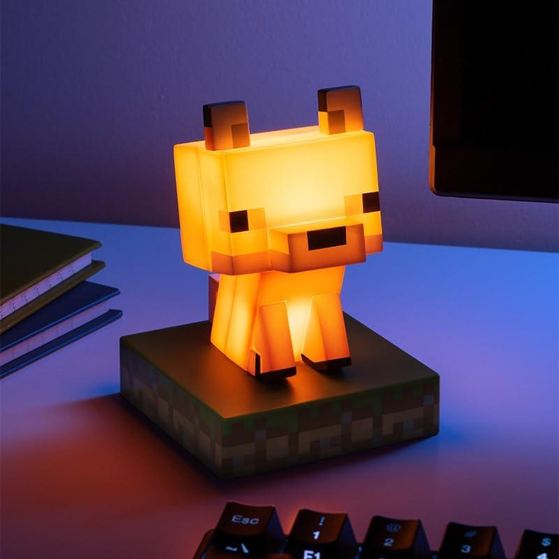 Luz de Escritorio Zorro Minecraft Paladone 11cm LED