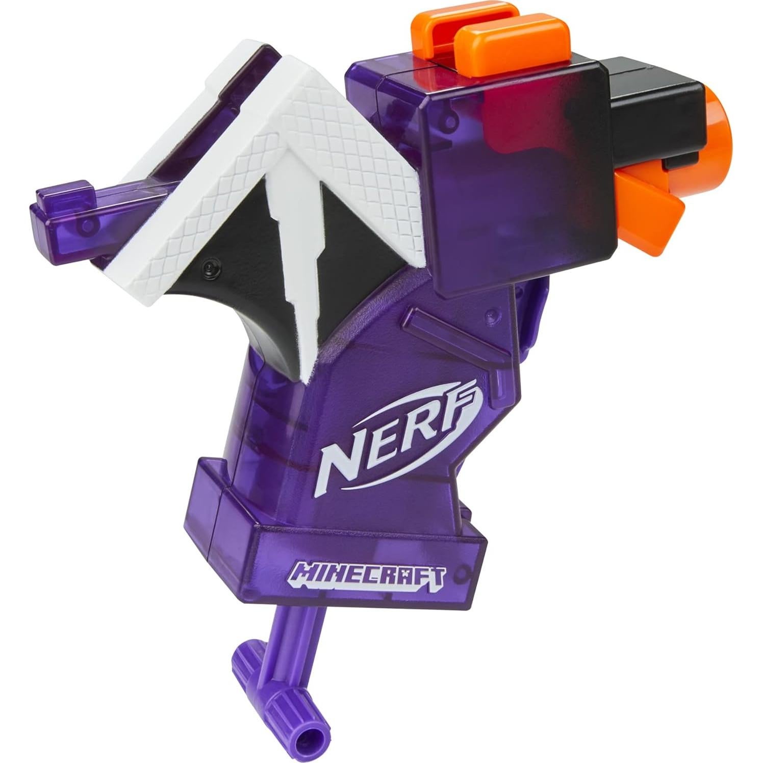 Lanzador Nerf MicroShots Minecraft Dragón Ender Mini con 2 Dardos