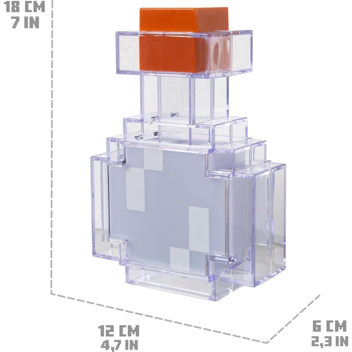 Lámpara Nocturna LED Minecraft Poción 17.78 cm 8 Colores USB