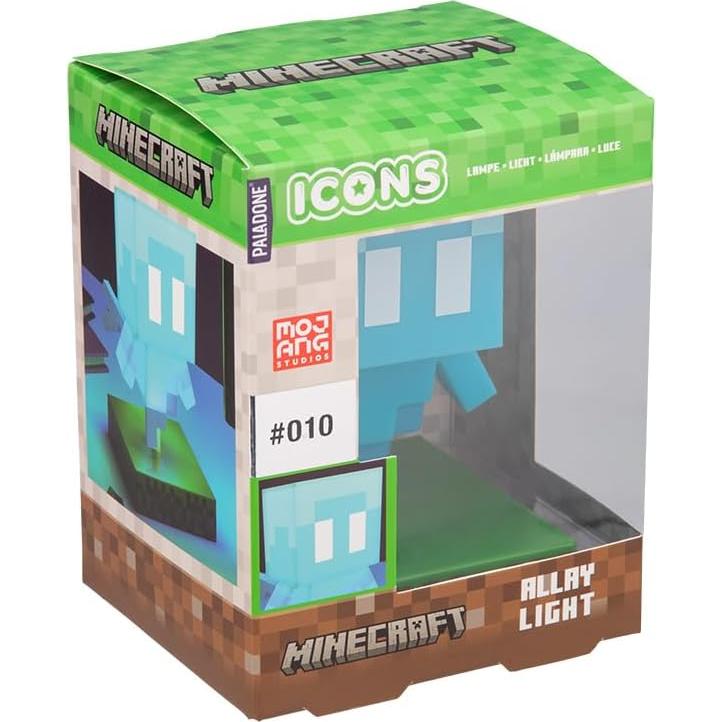 Luz Nocturna Allay de Minecraft Paladone 11cm LED Multicolor