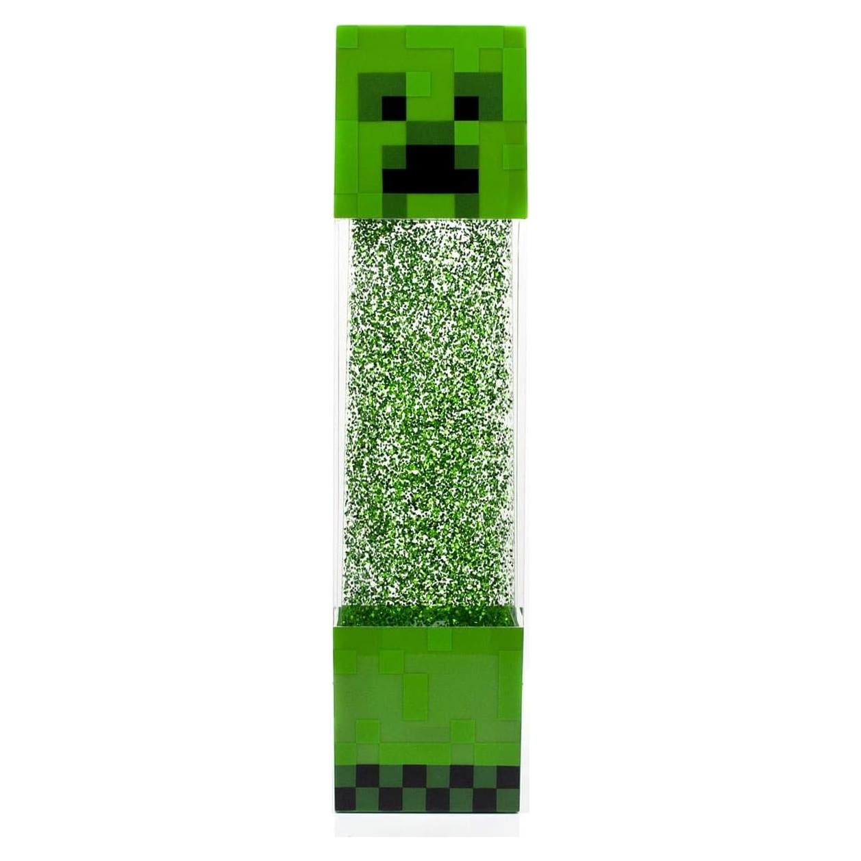 Lámpara LED Creeper Minecraft 30.48 cm Verde Portátil