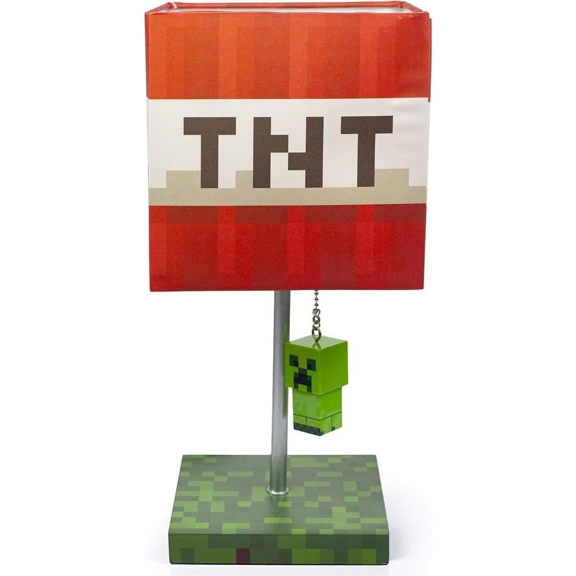 Lámpara de Escritorio LED Minecraft Creeper 3D 75.5x46.8cm