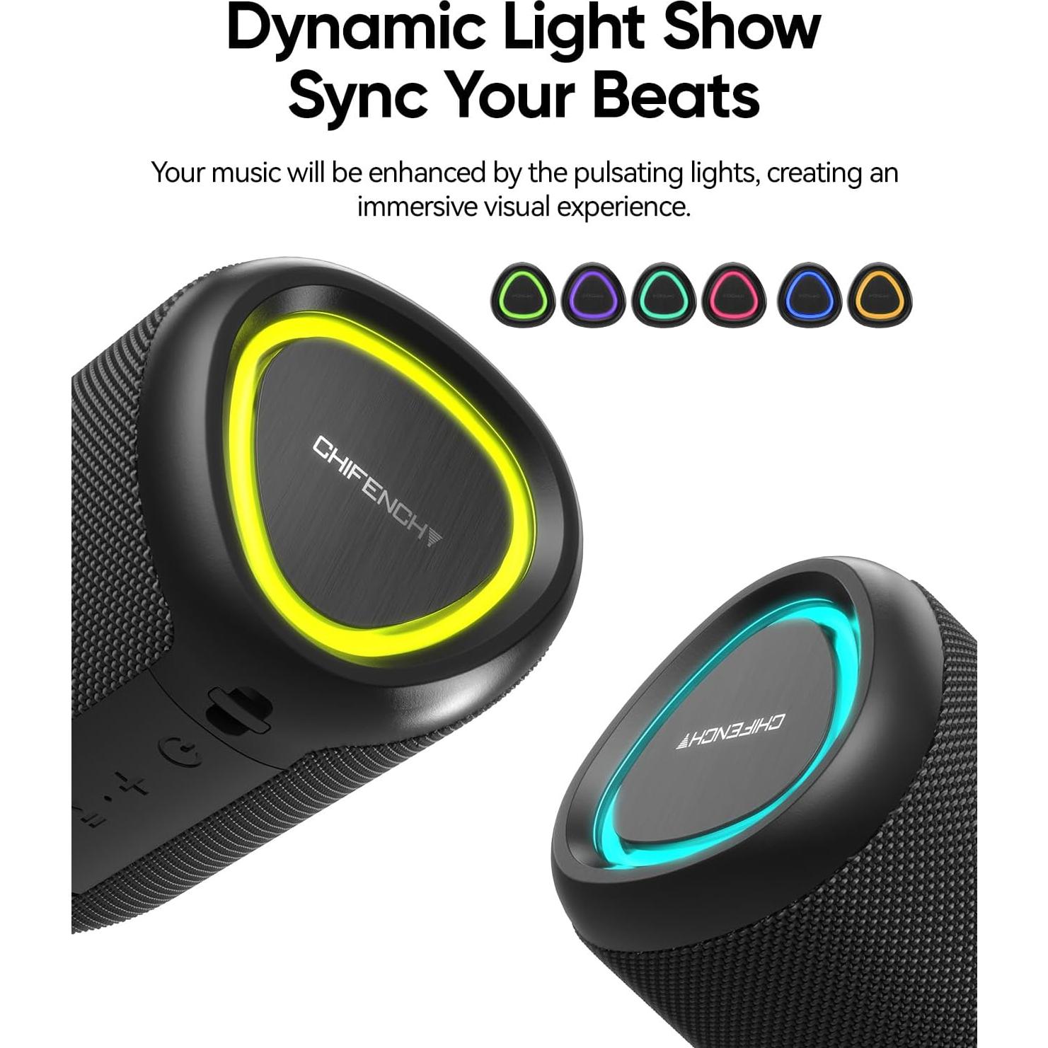 Altavoz Bluetooth Portátil PulseSound 20W Impermeable IPX5