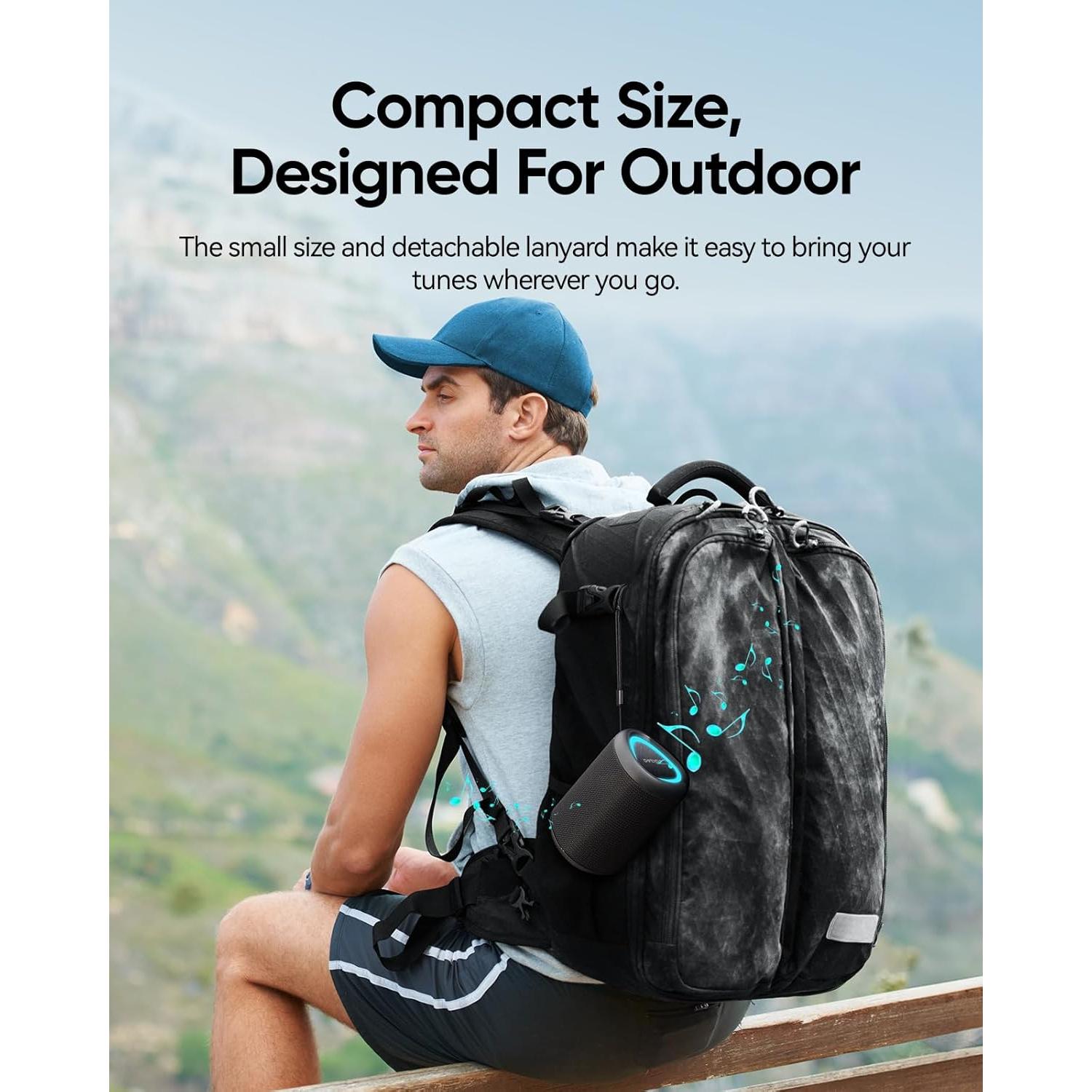 Altavoz Bluetooth Portátil PulseSound 20W Impermeable IPX5