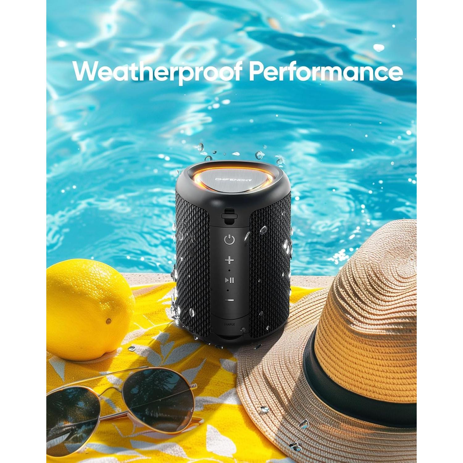 Altavoz Bluetooth Portátil PulseSound 20W Impermeable IPX5