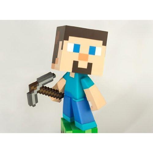 Figura de Vinilo Steve Minecraft 15.24 cm con Pico Removible