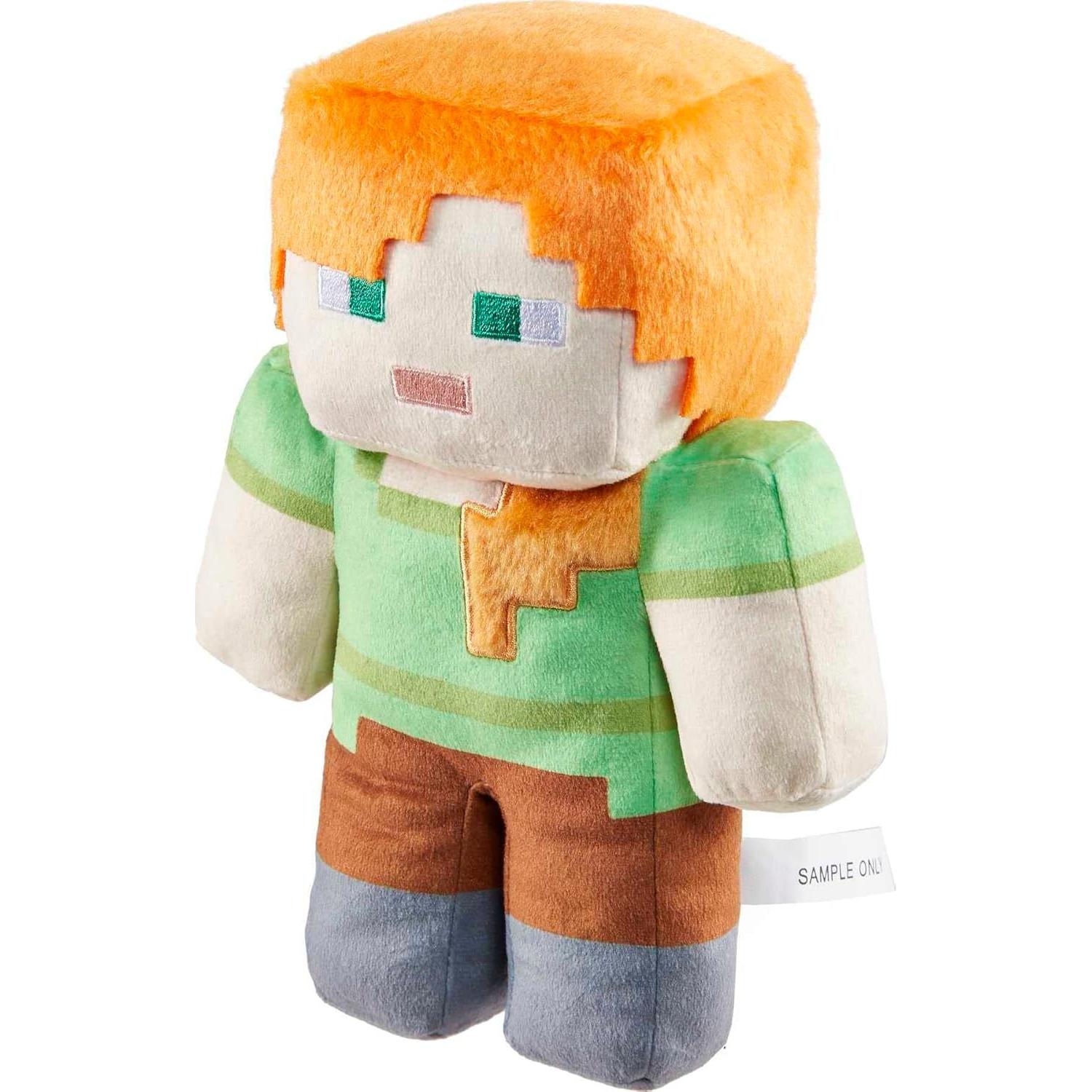 Juguete de Peluche Minecraft Mattel - Muñeca Suave Alex 20 cm