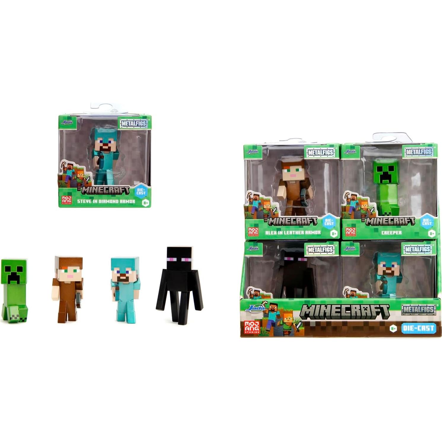 Figura Coleccionable Jada Toys Minecraft - 6.5 cm - Ola 3