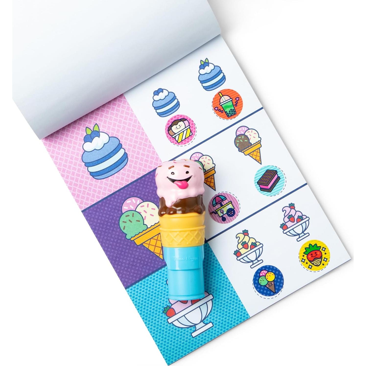 Melissa & Doug Sticker WOW! Helado 24 Páginas 500 Pegatinas
