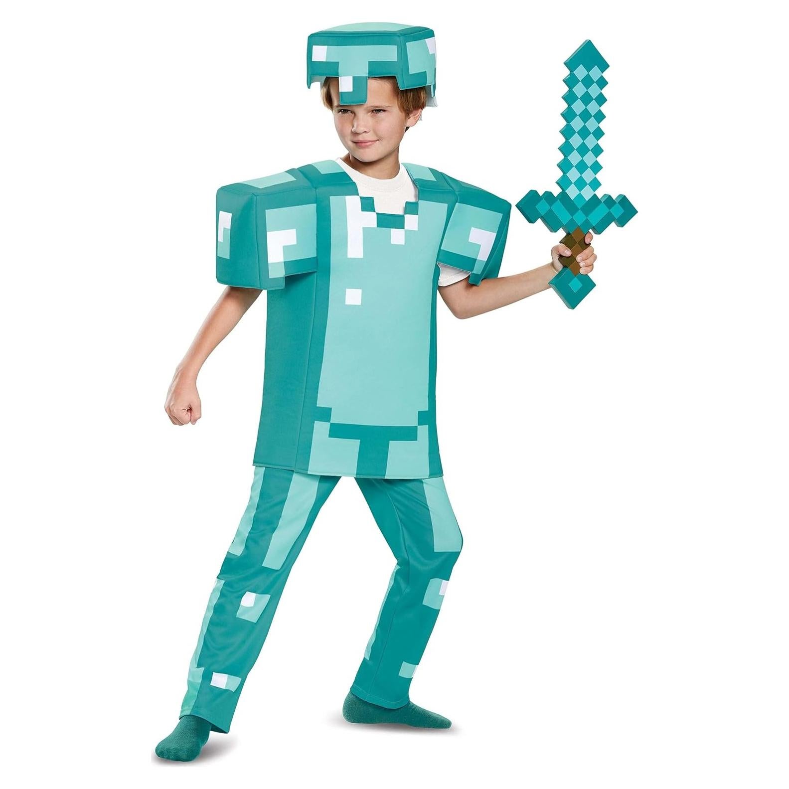 Disfraz de Armadura Minecraft Deluxe Niños - Disfraz 65662J-FUN