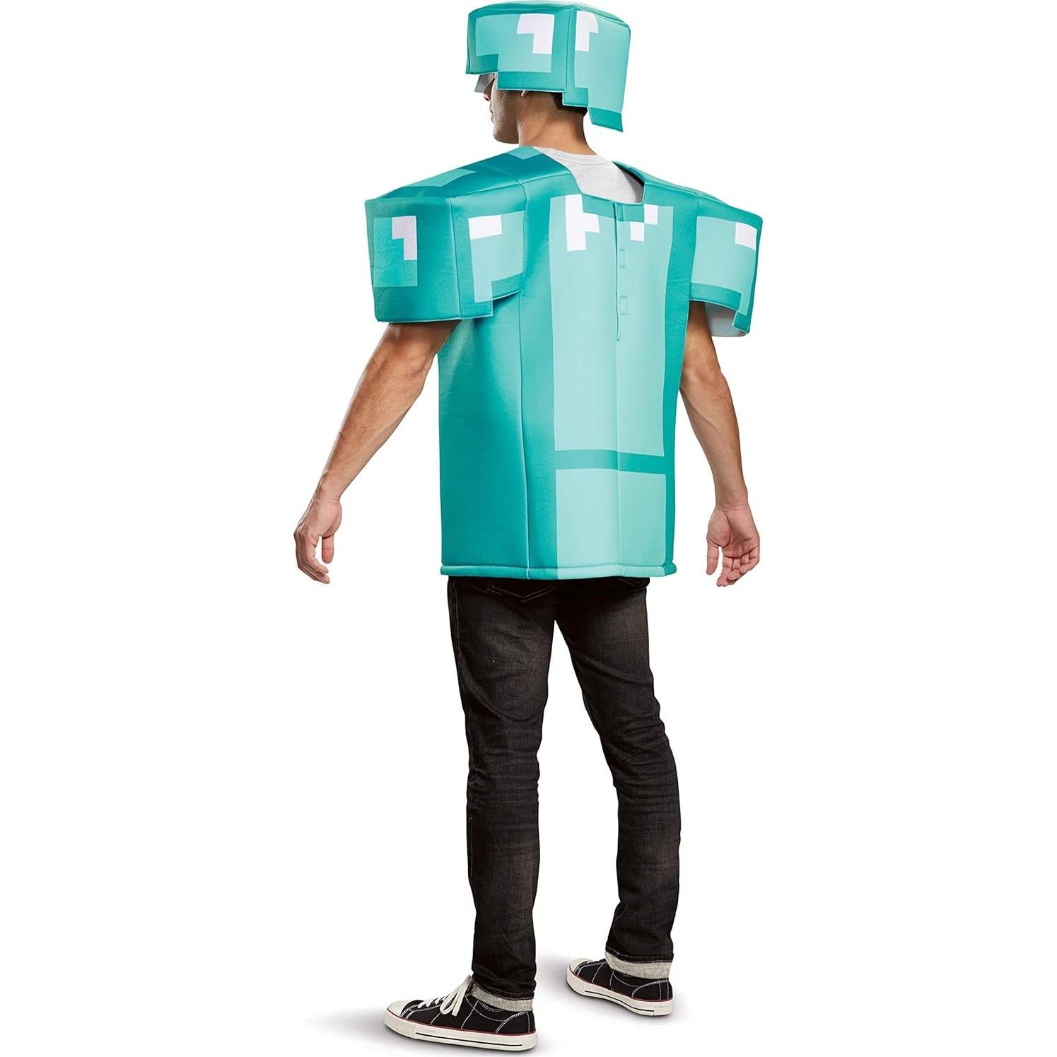 Disfraz Hombre Minecraft Armadura Clásica Talla Única