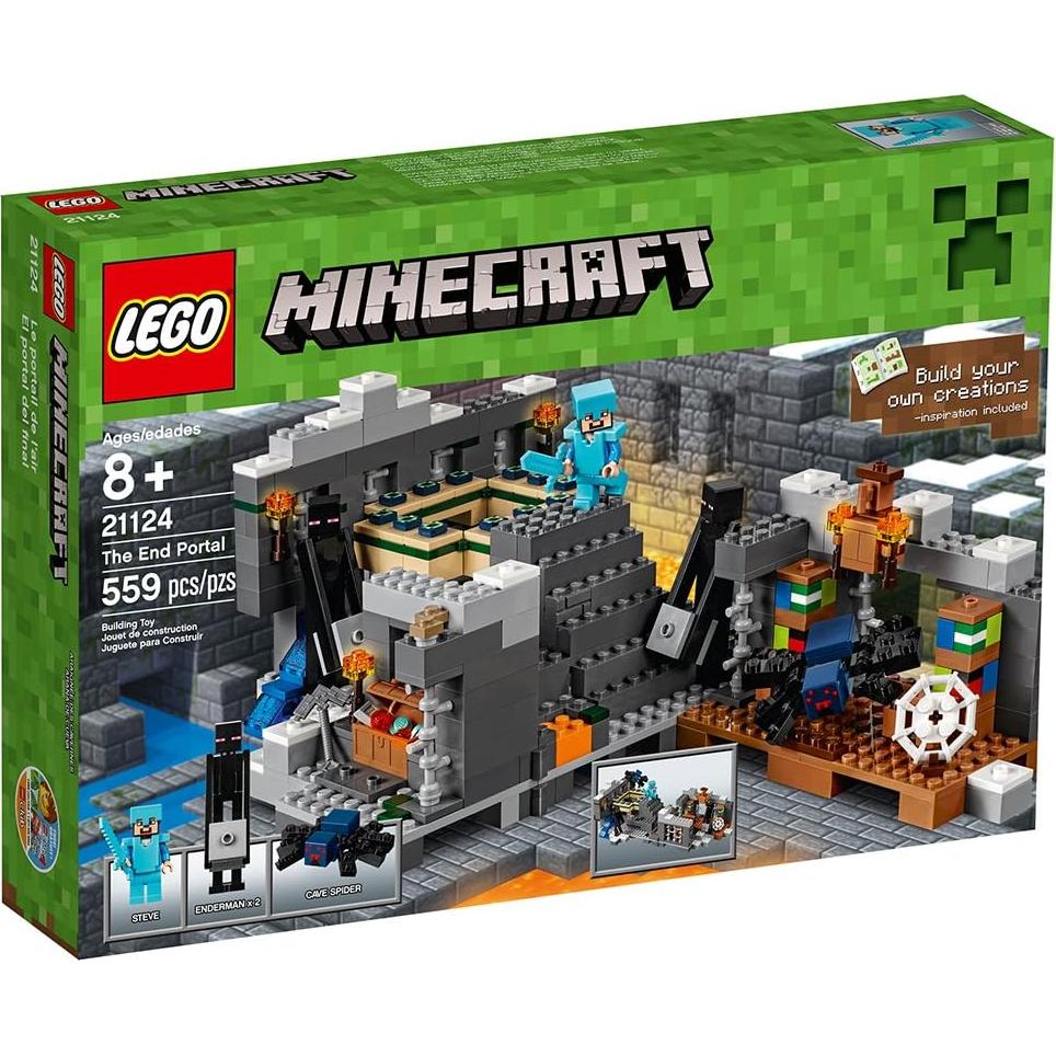 LEGO Minecraft El Portal del Fin 21124 - 559 Piezas