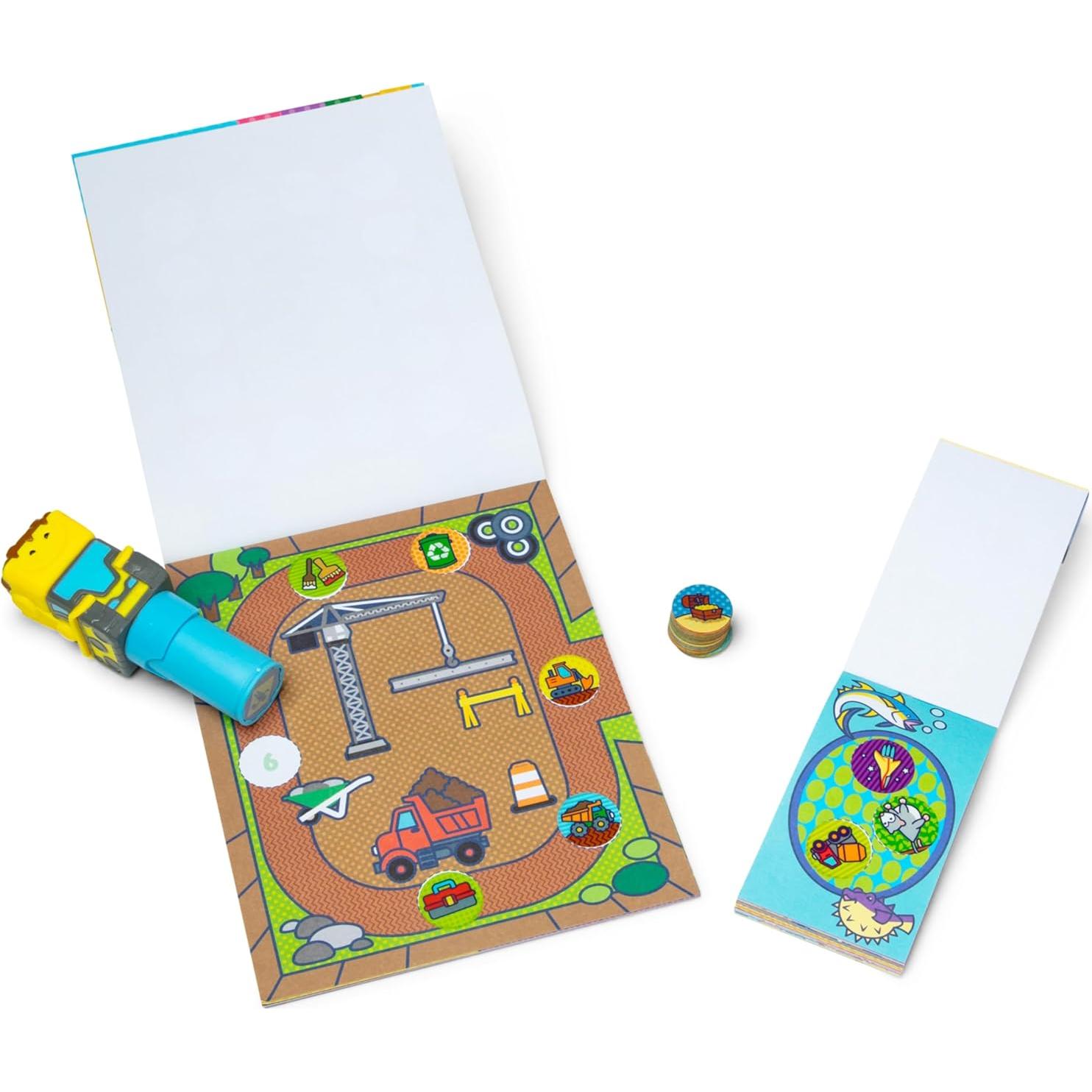 Melissa & Doug Sticker WOW! Bulldozer 500 Pegatinas y 24 Páginas