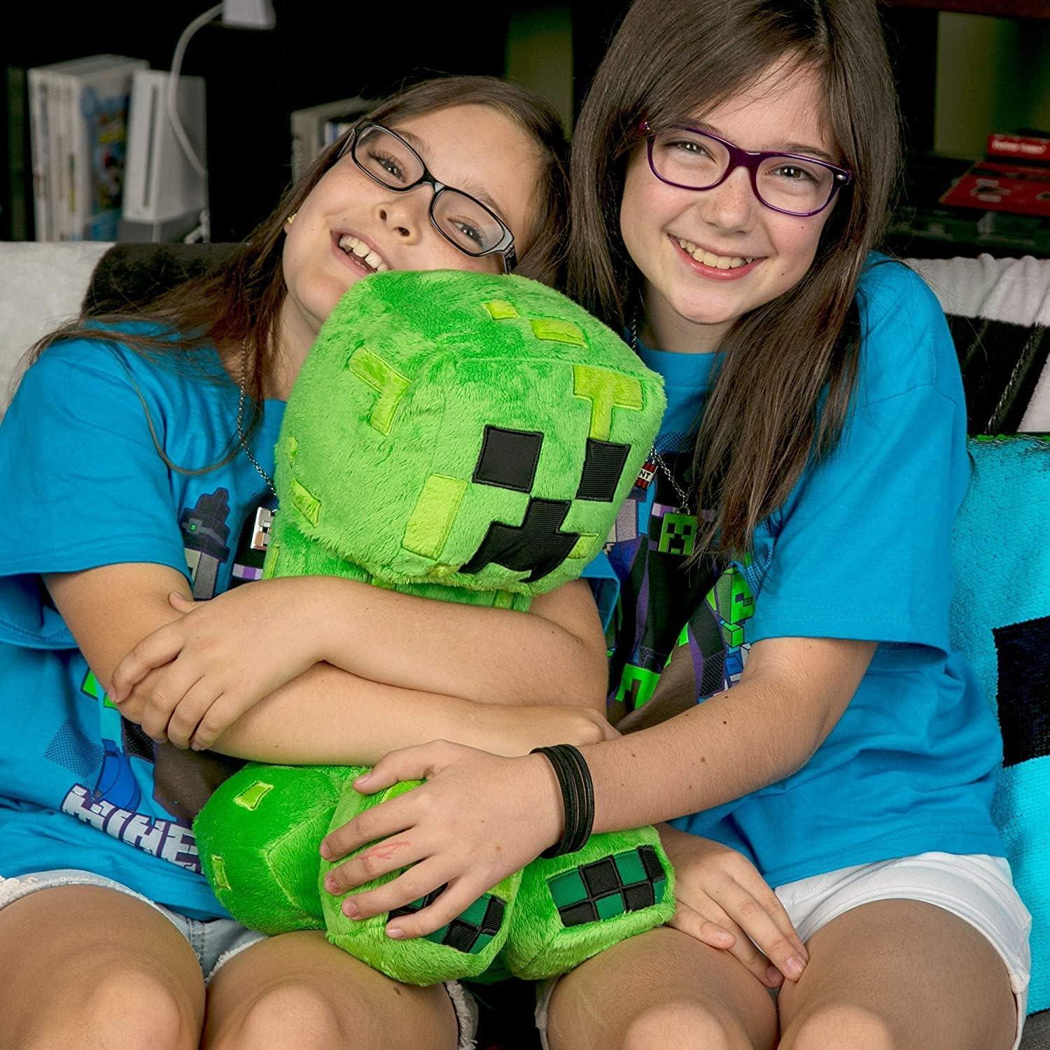 Muñeco de Peluche Creeper Minero The Plushie Guy 40.64 cm