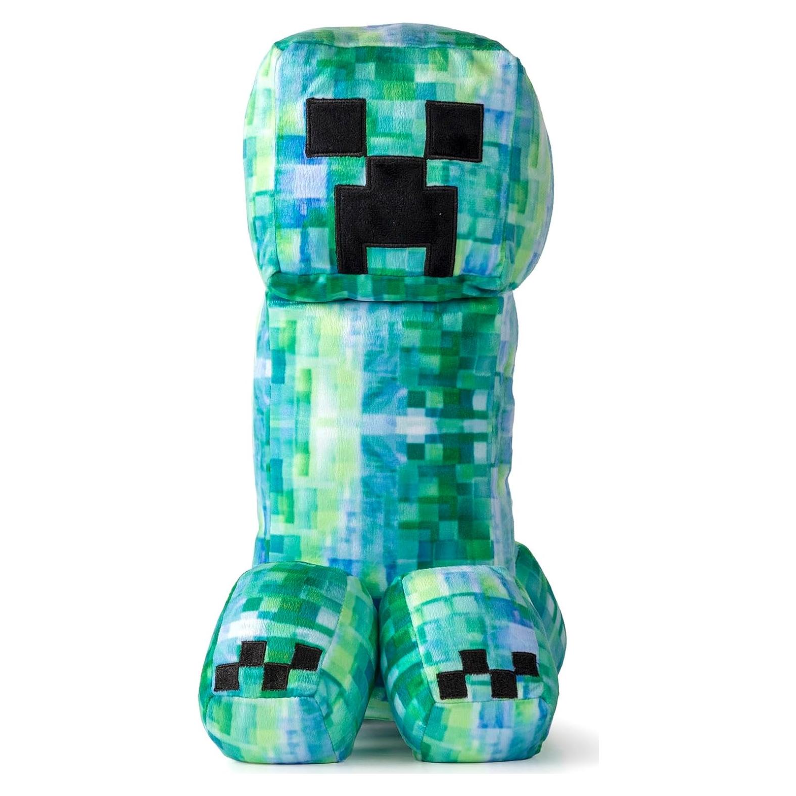 Almohada Amigo Minecraft Creeper Cargado - Microfibra Suave