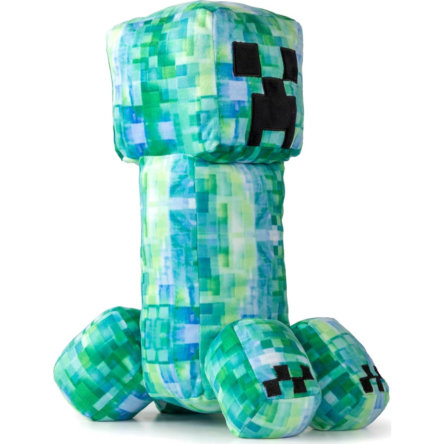 Almohada Amigo Minecraft Creeper Cargado - Microfibra Suave