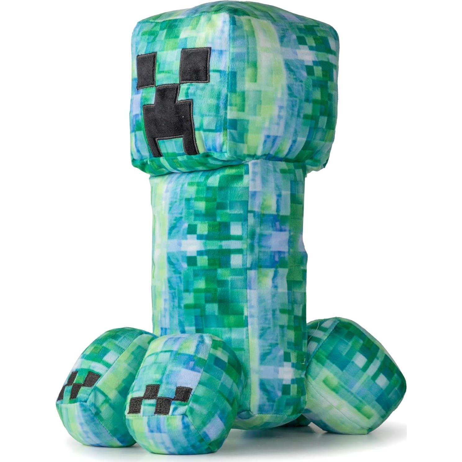 Almohada Amigo Minecraft Creeper Cargado - Microfibra Suave