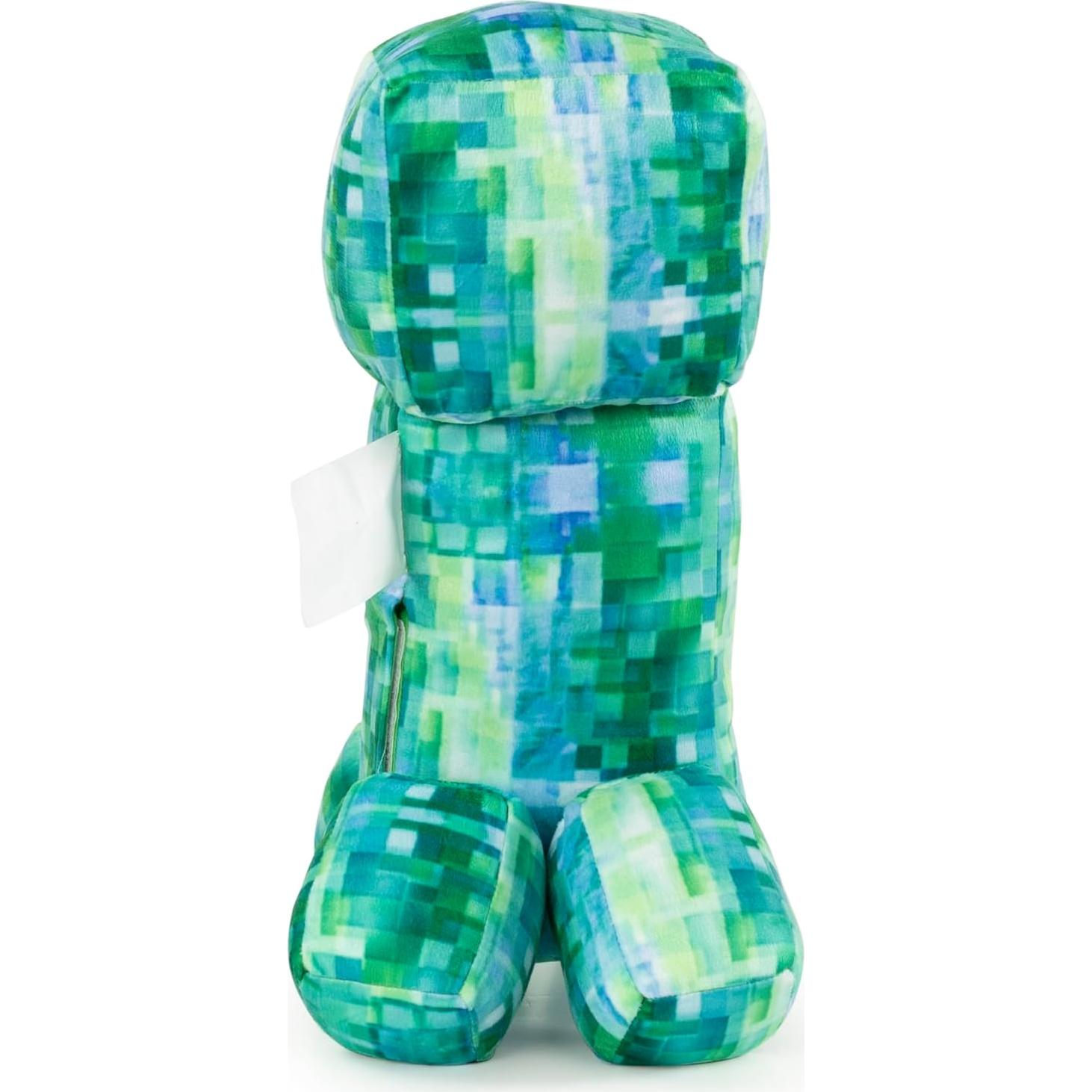 Almohada Amigo Minecraft Creeper Cargado - Microfibra Suave