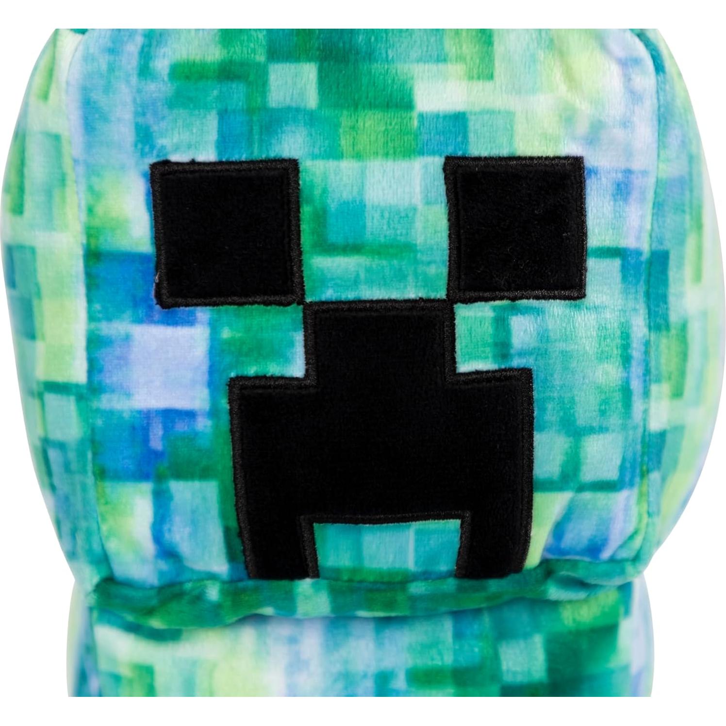 Almohada Amigo Minecraft Creeper Cargado - Microfibra Suave