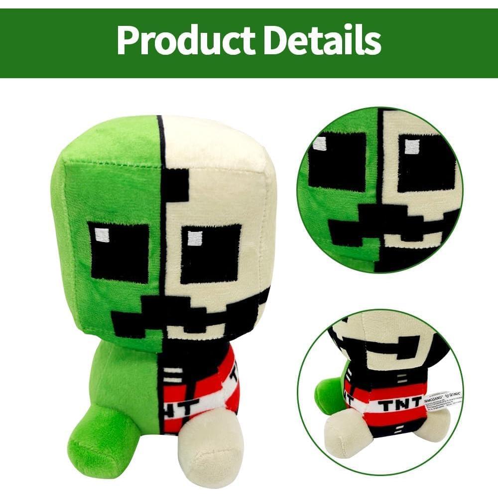 Almohada de Peluche Creeper Mini Plush The Plushie Guy 12.7cm