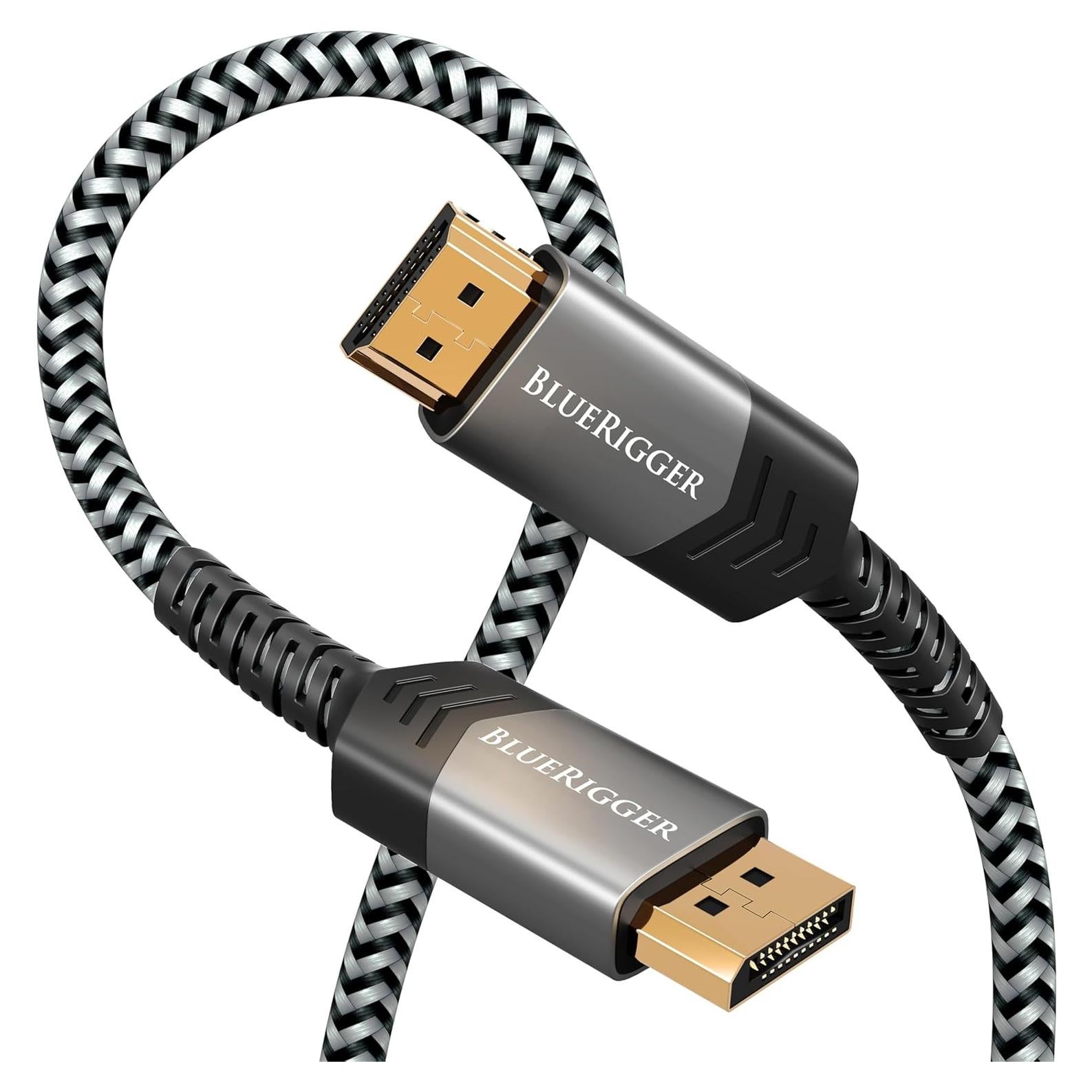 Cable DisplayPort a HDMI BlueRigger 1.83m 4K 60Hz Unidireccional