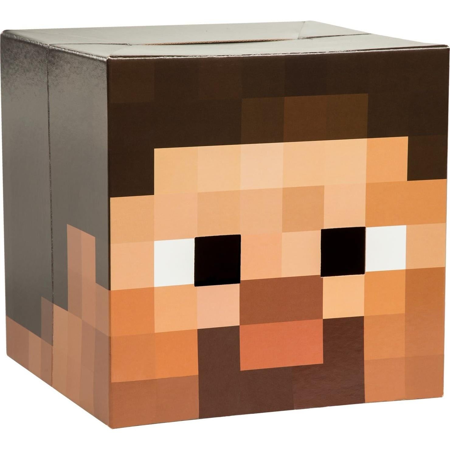 Máscara de Cartón Steve Minecraft - JINX - 30.48 cm