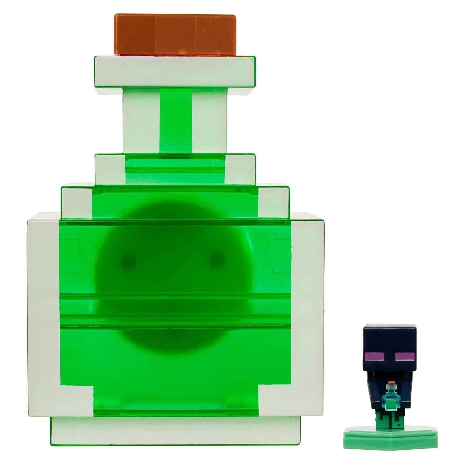 Estuche Coleccionista Mattel Minecraft Poción con Figura Mini