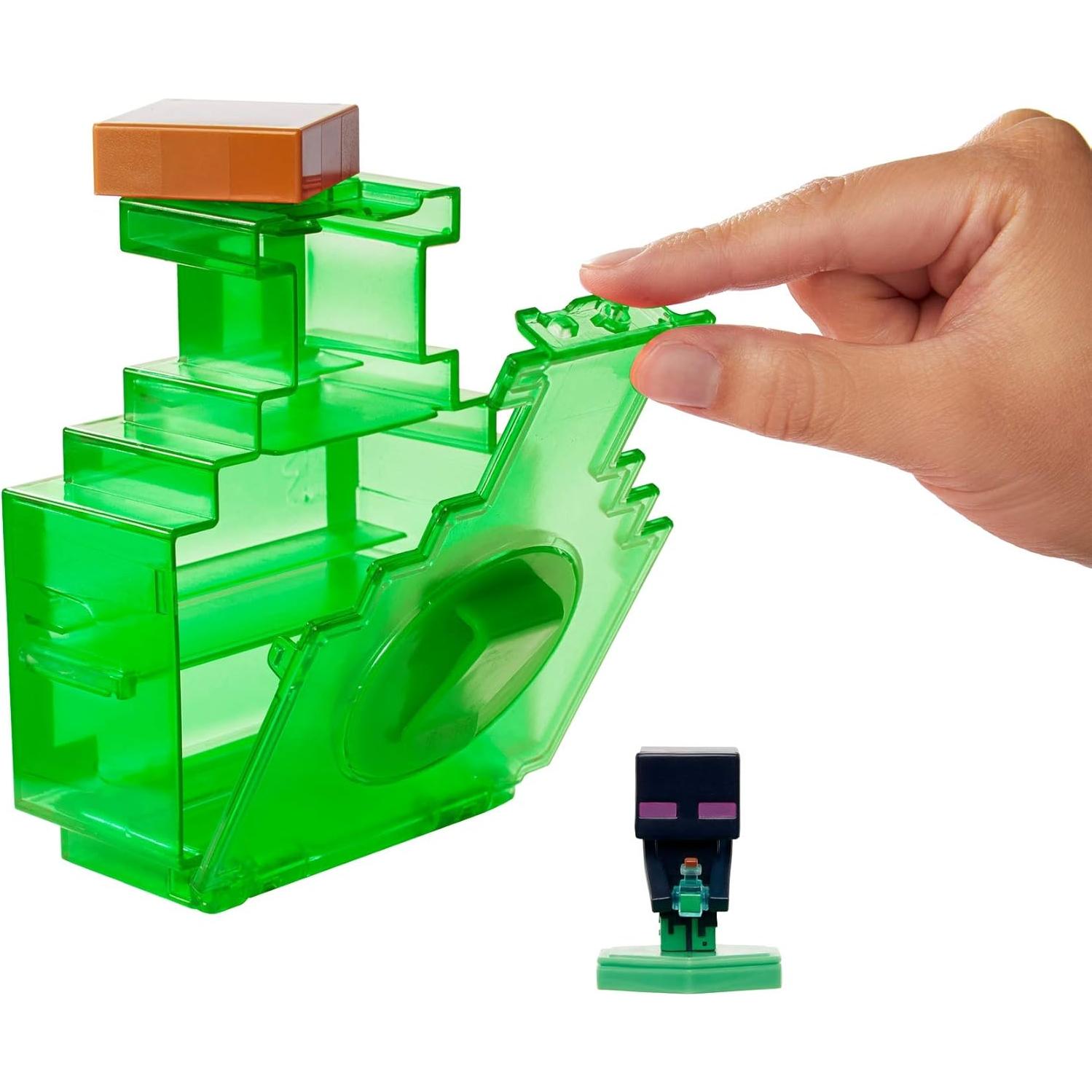 Estuche Coleccionista Mattel Minecraft Poción con Figura Mini