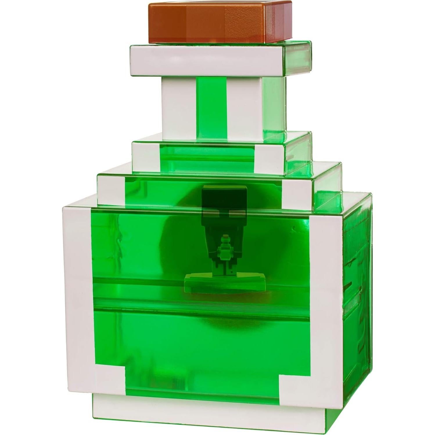 Estuche Coleccionista Mattel Minecraft Poción con Figura Mini