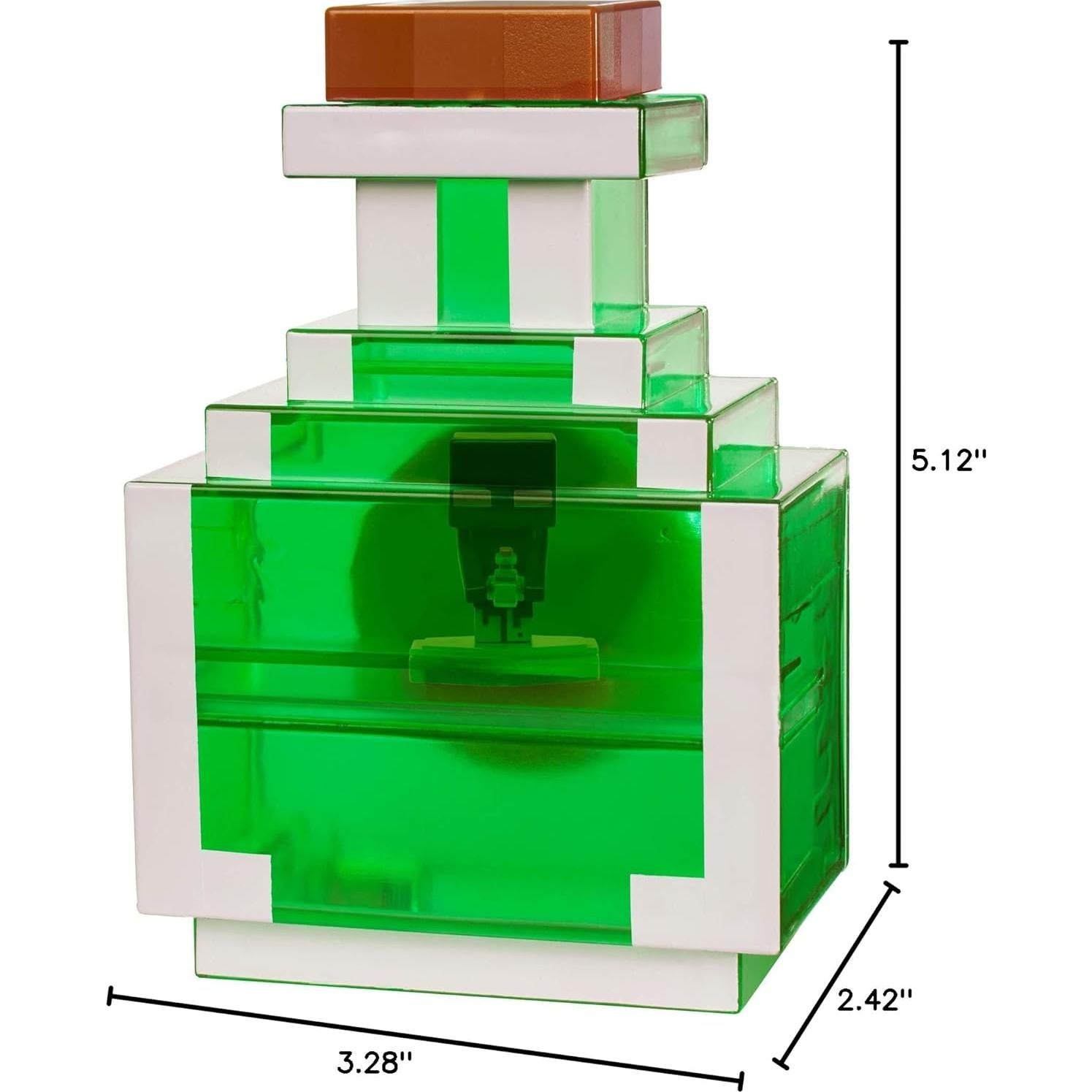 Estuche Coleccionista Mattel Minecraft Poción con Figura Mini