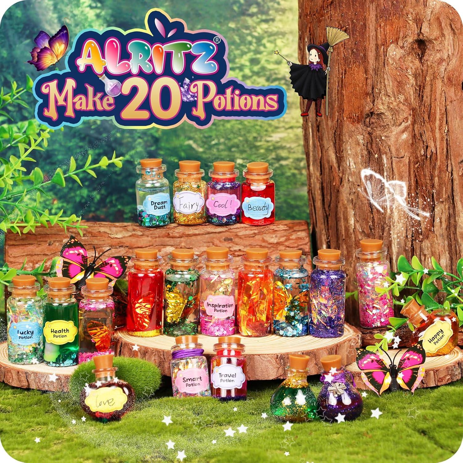 Kit de Pociones Mágicas Alritz para Niños - 20 Botellas DIY