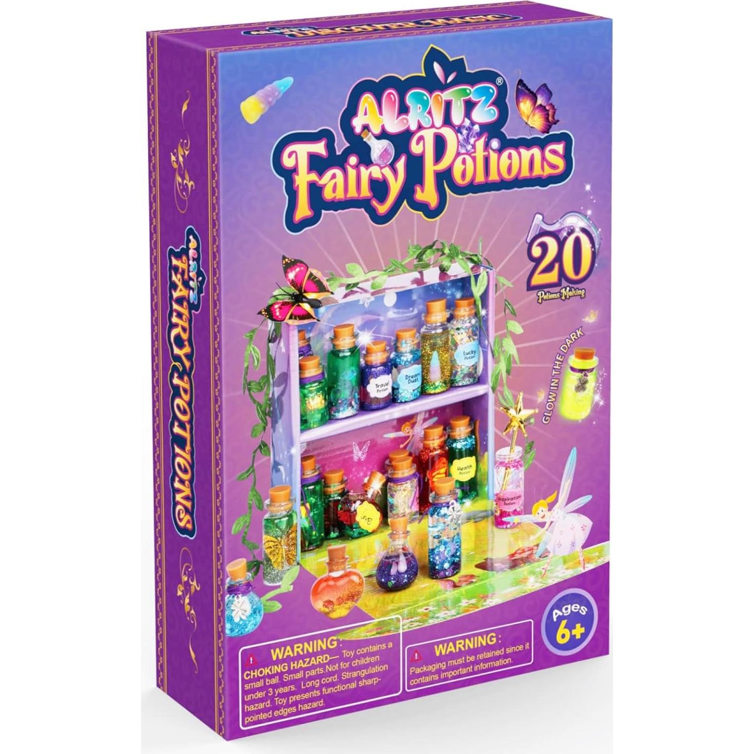 Kit de Pociones Mágicas Alritz para Niños - 20 Botellas DIY