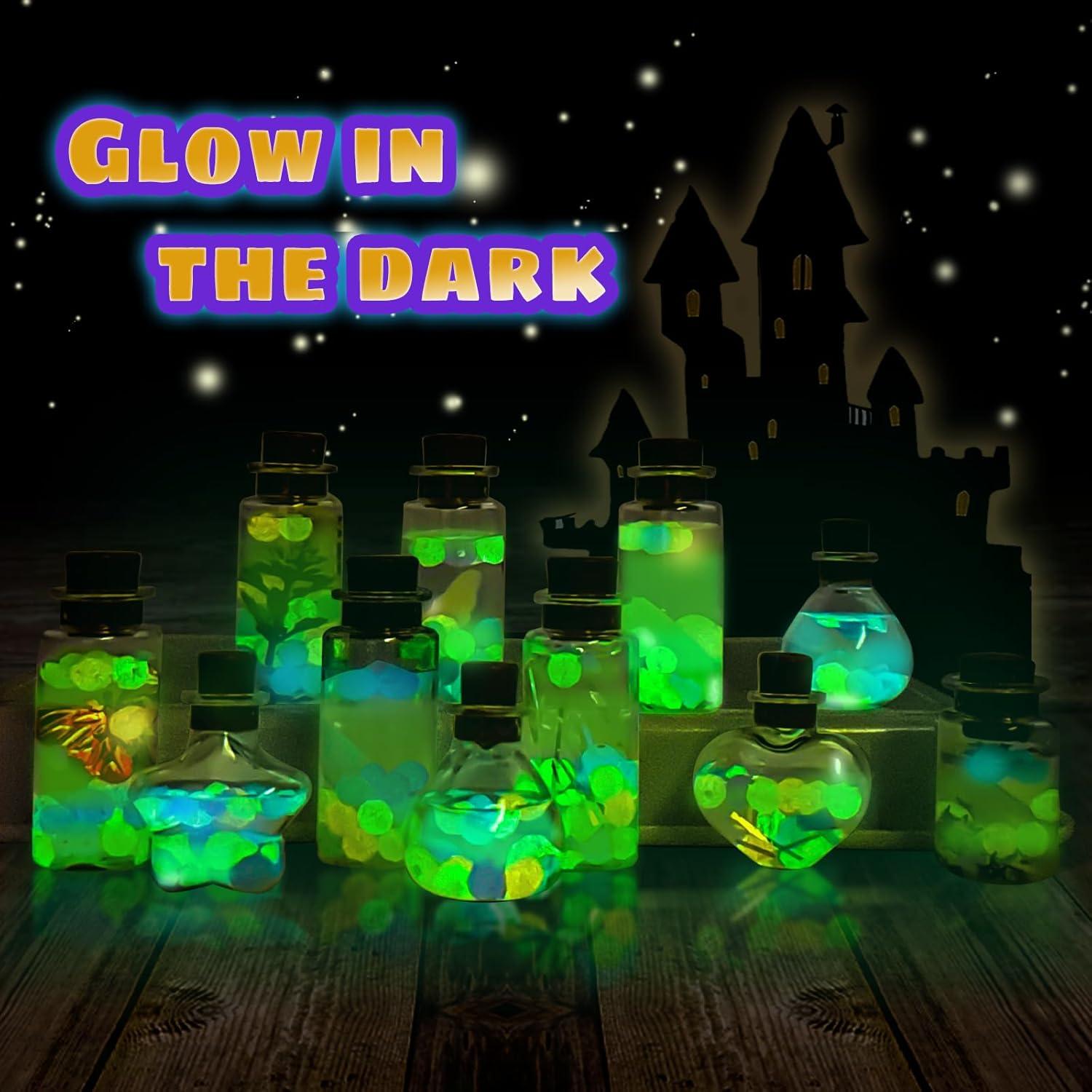 Set de Pociones Mágicas DIY JEEKALO 22 Botellas Brillantes