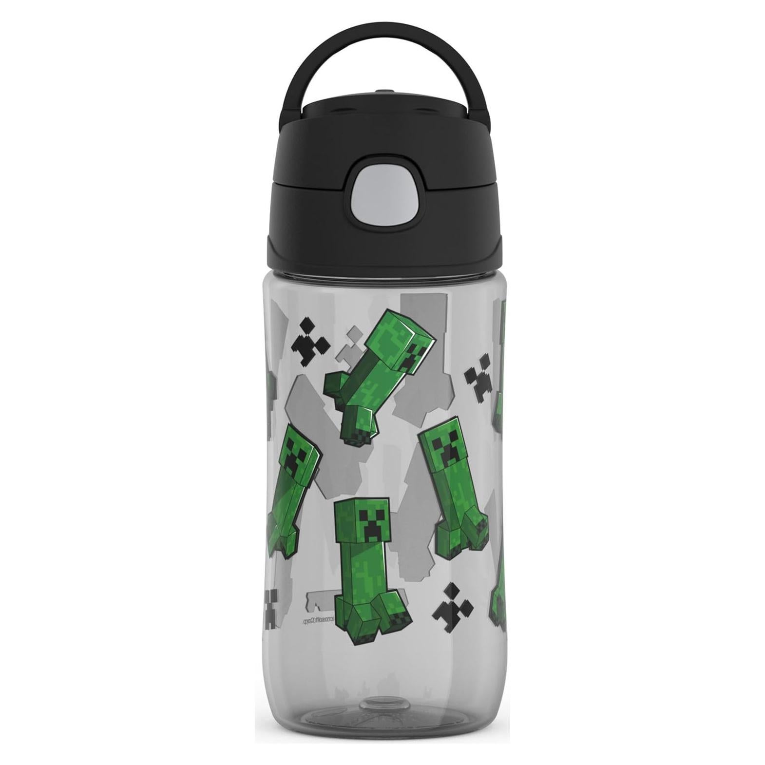 Botella de Hidratación Plástica THERMOS FUNtainer 473 ml Minecraft