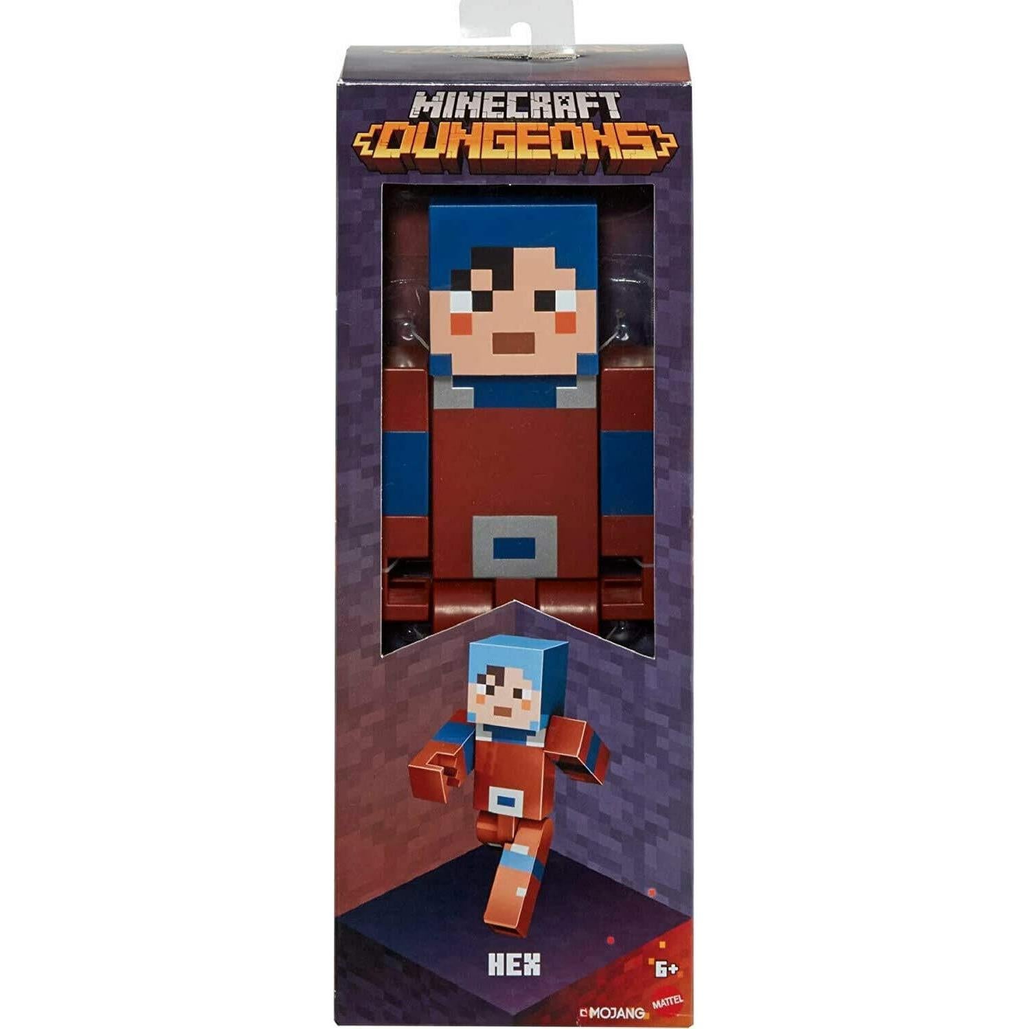 Figuras de Acción Minecraft Mattel 11.5 cm Posables para Niños