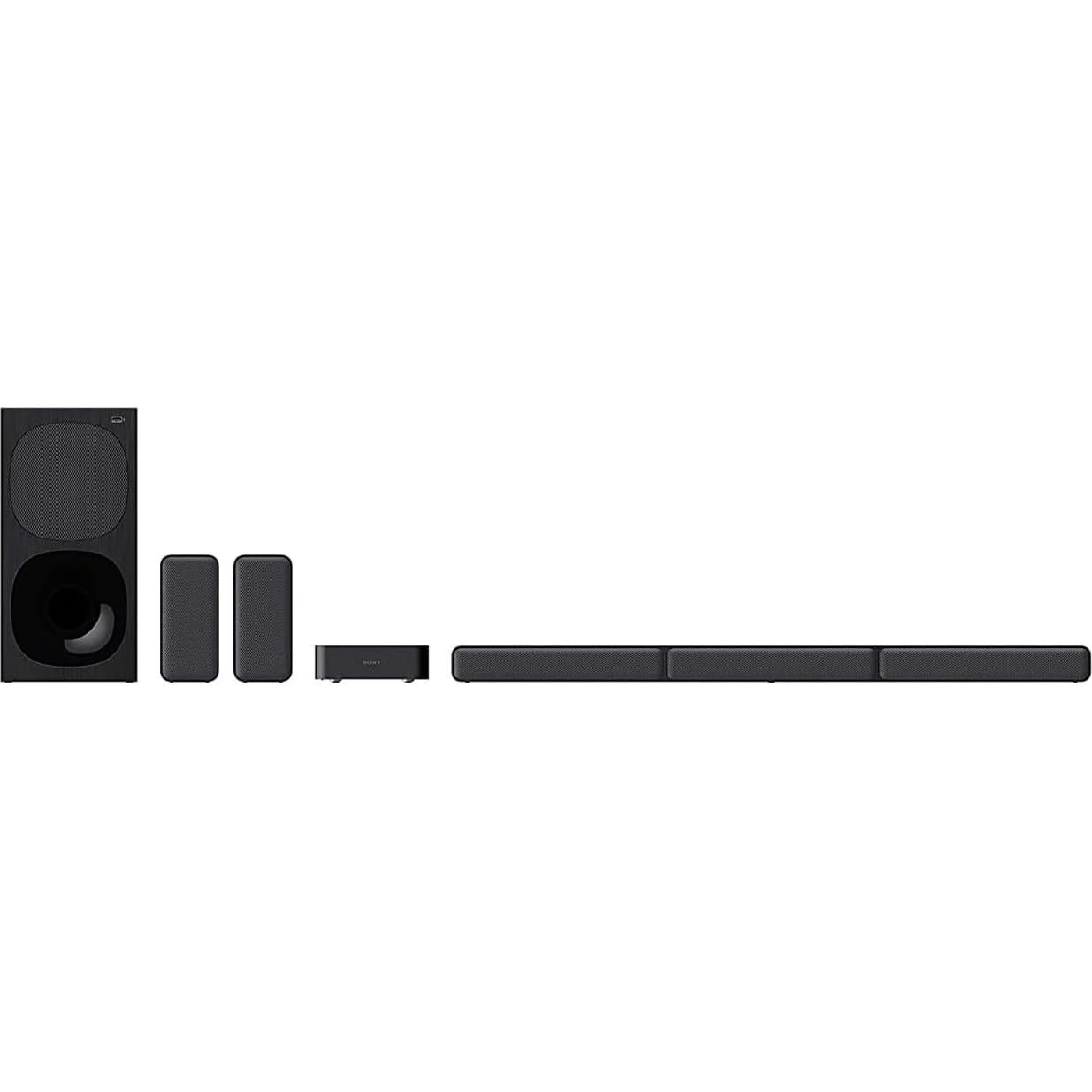 Barra de Sonido Sony HT-S40R 5.1ch 600W Inalámbrica Negra
