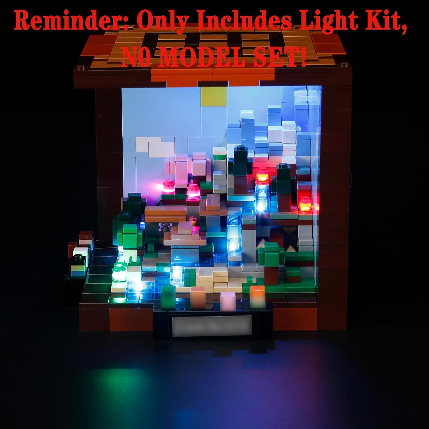 Kit de luces LED para Lego Minecraft 21265 - 110g