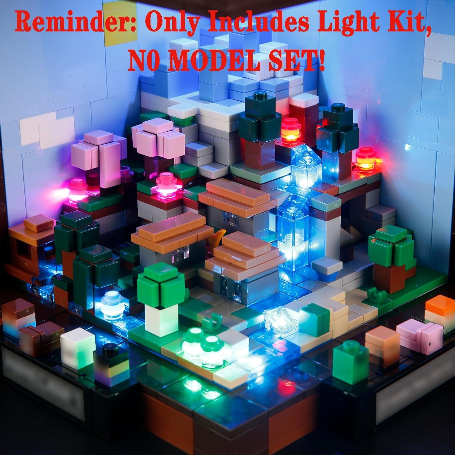 Kit de luces LED para Lego Minecraft 21265 - 110g