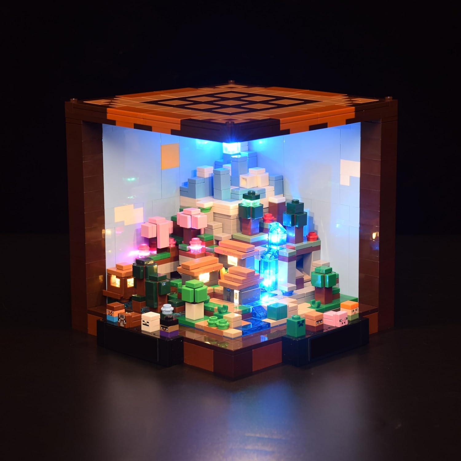 Kit de Iluminación LED LightGo para Lego 21265 Minecraft